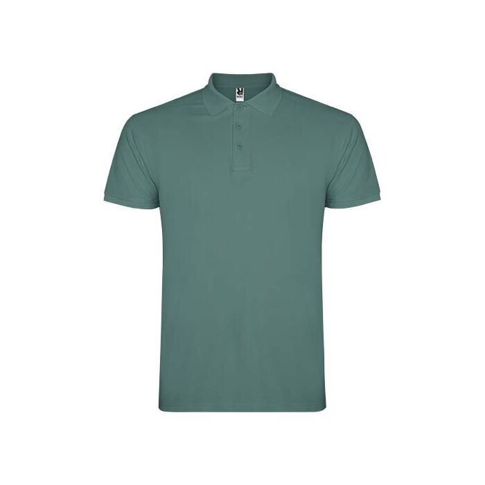 Star koszulka męska polo z krótkim rękawem-Calm Blue
