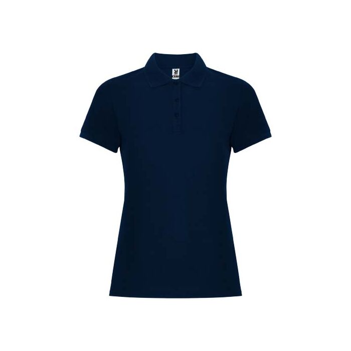 Pegaso Premium koszulka damska polo z krótkim rękawem-Navy Blue
