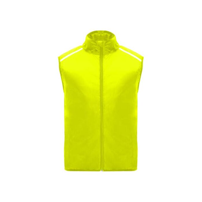 Jannu lekki ocieplacz unisex do biegania-Fluor Yellow