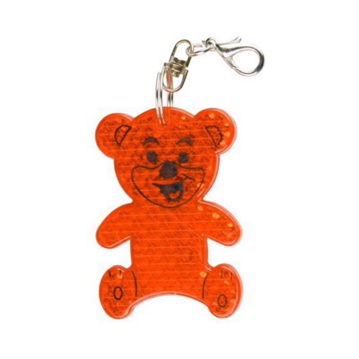 Brelok odblaskowy Teddy, żółty