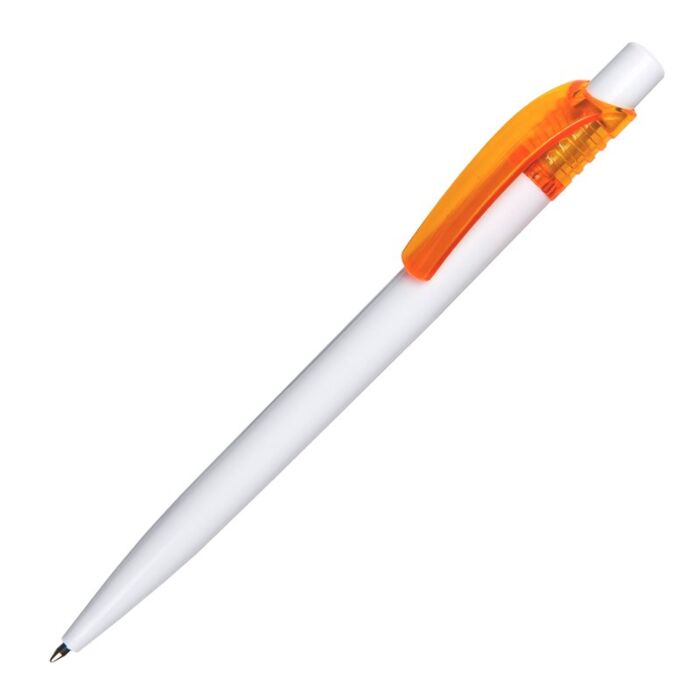 Długopis Easy, czarny-biały