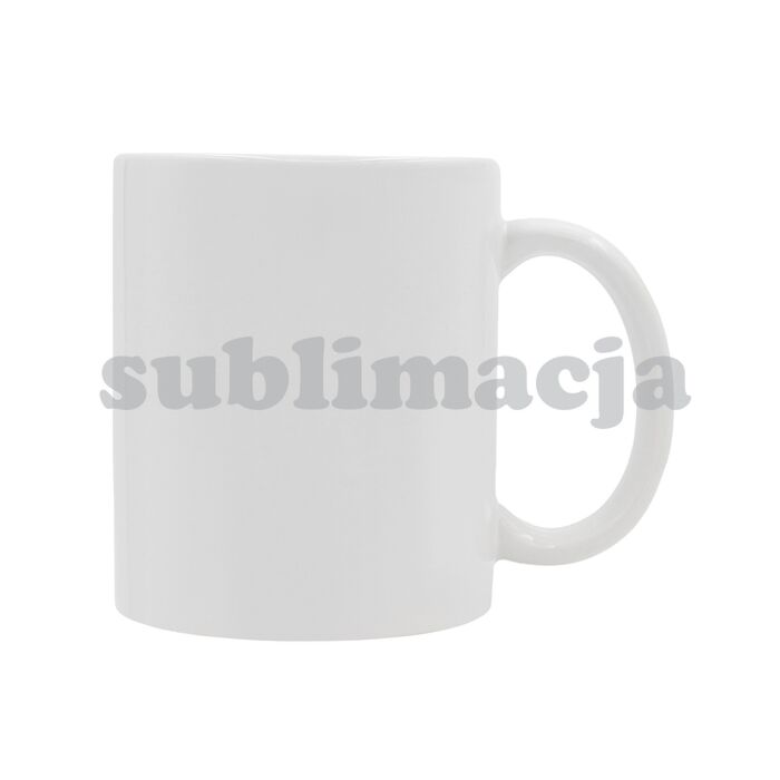 Kubek z powłoką sublimacyjną Ardea 330 ml, biały Kubek z powłoką sublimacyjną Ardea 330 ml, biały
