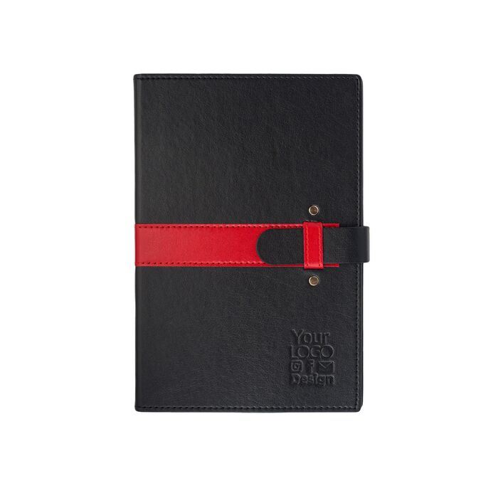 Notes Lorenzo, czerwony Notes Lorenzo, czerwony