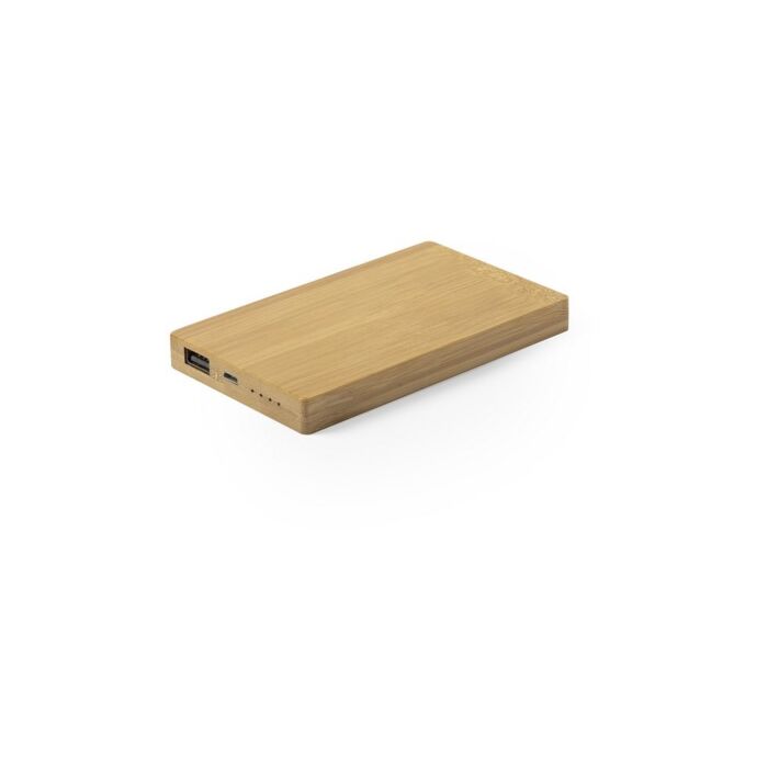 Bambusowy power bank 5000 mAh