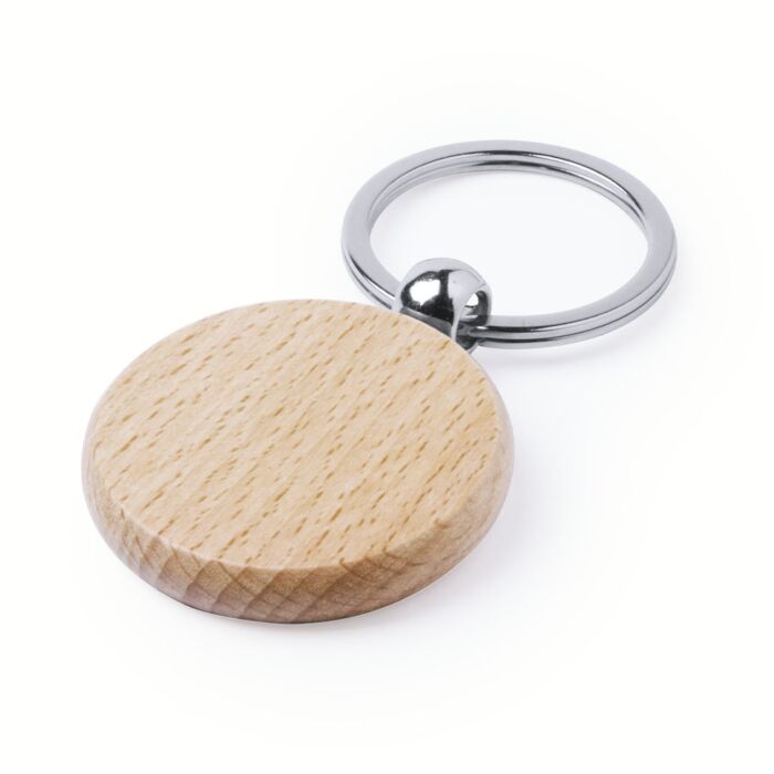 Drewniany brelok do kluczy
