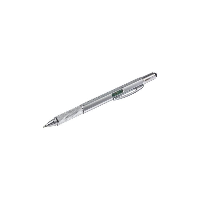 Długopis wielofunkcyjny, touch pen, linijka, poziomica