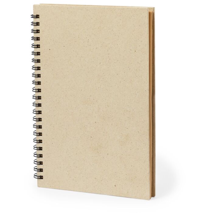 Notatnik ok. A5 z papieru z trawy Notatnik ok. A5 z papieru z trawy