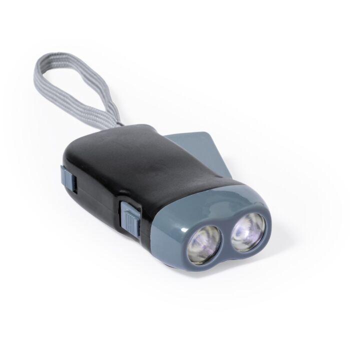 Latarka na dynamo 2 LED Latarka na dynamo 2 LED