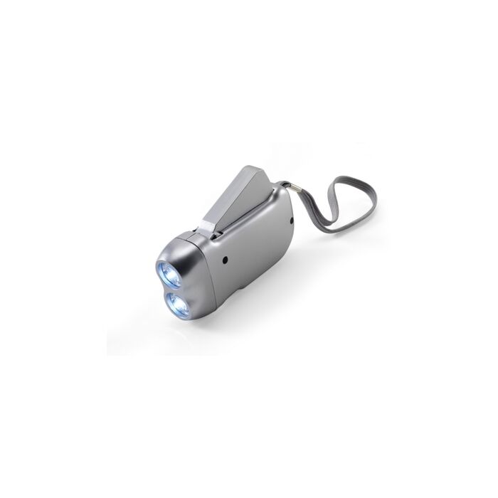 Latarka na dynamo 2 LED