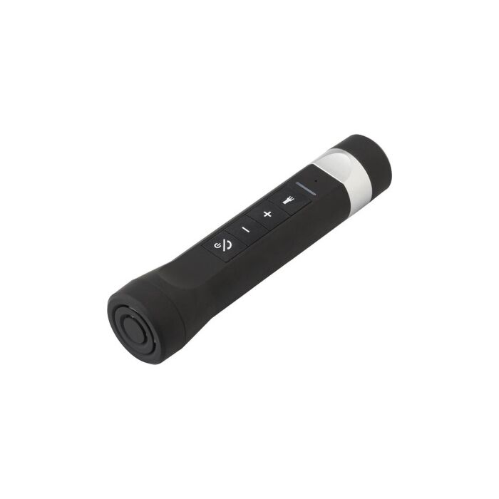 Wielofunkcyjna latarka LED, głośnik bezprzewodowy, power bank