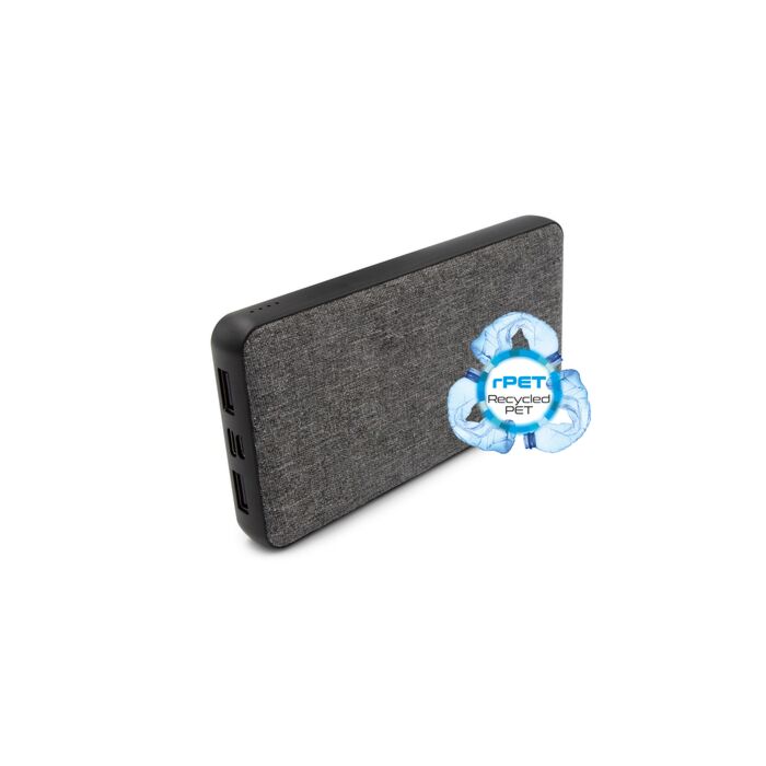 Power bank 8000 mAh RPET | Edgar