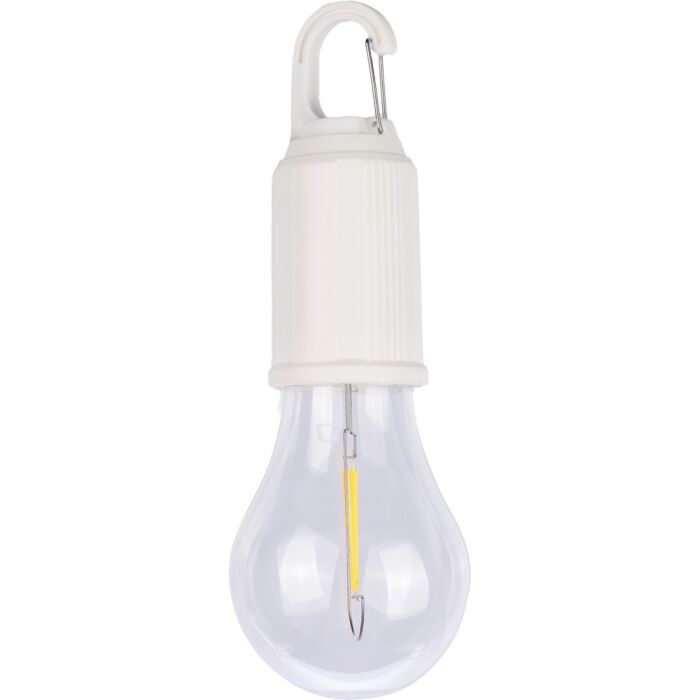 Wisząca lampka "żarówka", karabińczyk Wisząca lampka "żarówka", karabińczyk
