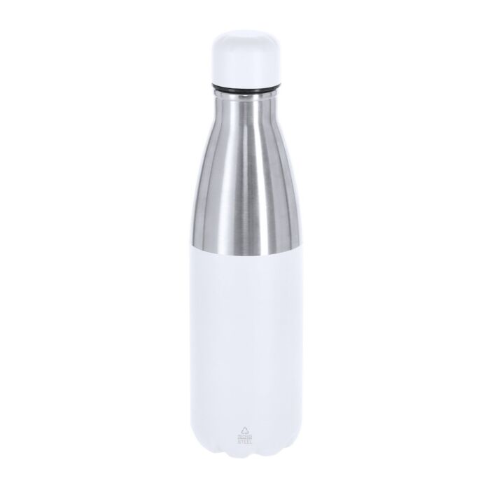 Butelka termiczna 550 ml ze stali nierdzewnej z recyklingu Butelka termiczna 550 ml ze stali nierdzewnej z recyklingu