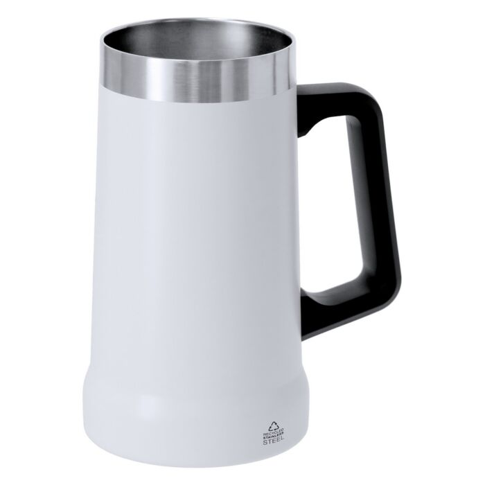 Kubek 700 ml ze stali nierdzewnej z recyklingu Kubek 700 ml ze stali nierdzewnej z recyklingu