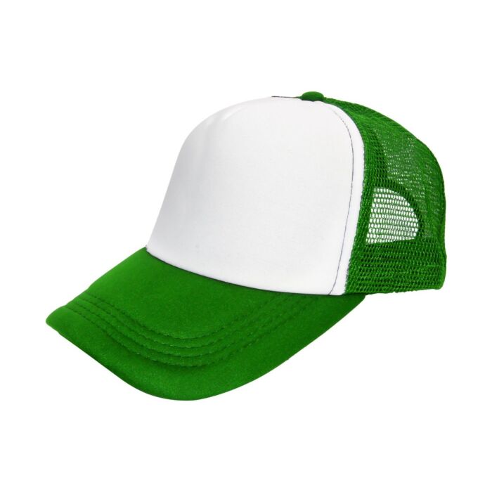 Czapka Moontex trucker 5P Kelly Green-White