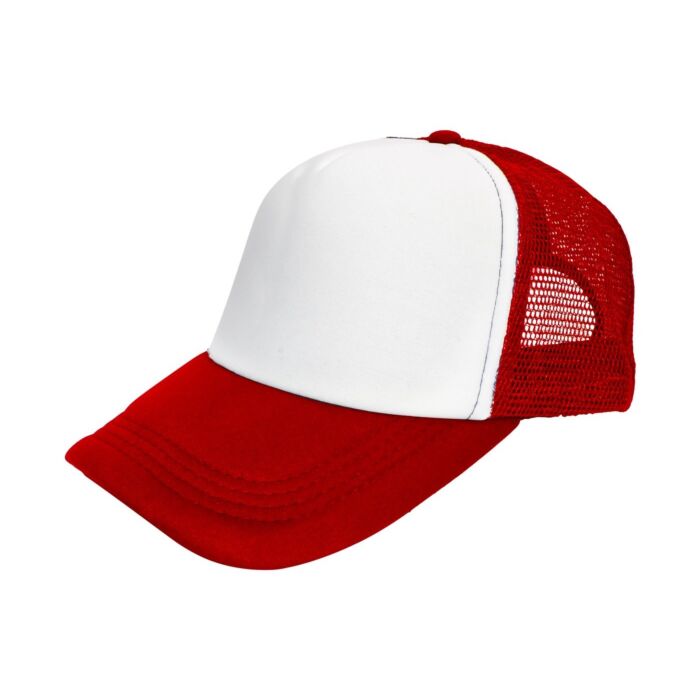 Czapka Moontex trucker 5P Red-White