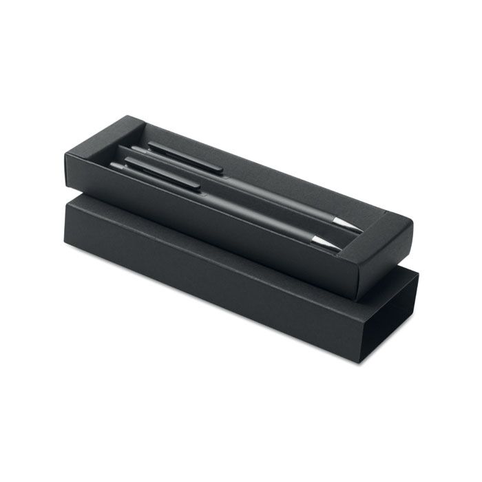 Aluminiowy zestaw piśmienniczy Aluminiowy zestaw piśmienniczy
