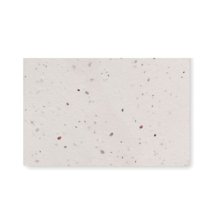 Wizytówka z nasionami dzikich k