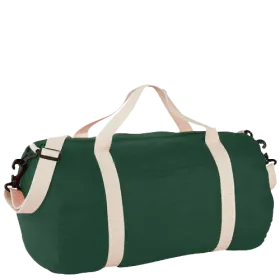 Cochichuate cotton barrel duffel bag 25L-Green